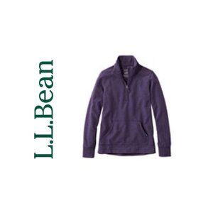 L.L. Bean - Women's Ultrasoft Sweats, Quarter-Zip Pullover, 1X Plus